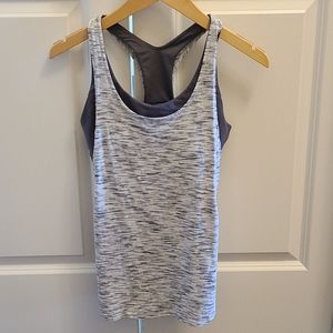 Lululemon on track tank tiger space dye